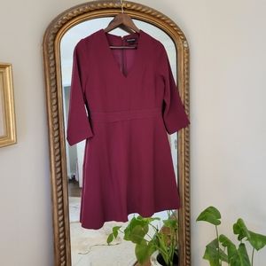 Banana Republic merlot dress